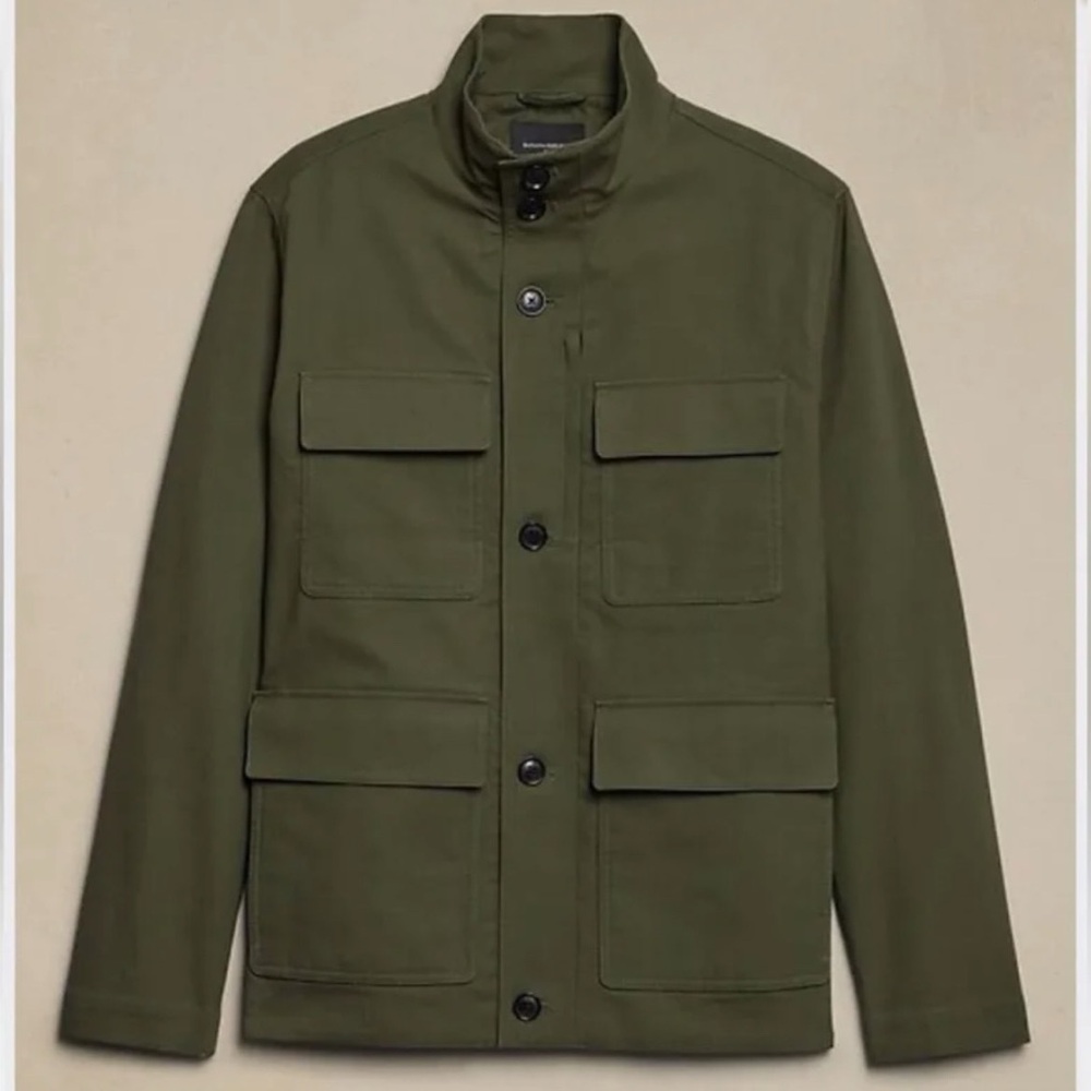 BANANA REPUBLIC Men’s 4 Pocket Field Jacket Coat size L
